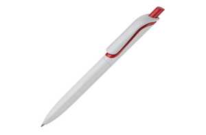 TopPoint LT87864 - Długopis Click Shadow. Wyprodukowany w Niemczech Biało/czerwony