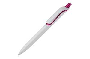 TopPoint LT87864 - Długopis Click Shadow. Wyprodukowany w Niemczech white / dark pink