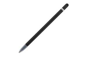 TopEarth LT91599 - Aluminiowy ołówek o długiej żywotności z gumką Czarny