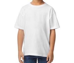 GILDAN GN650B - Short sleeve T-shirt 180 Biały