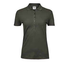 Tee Jays TJ145 - Damska luksusowa i elastyczna koszulka Polo Deep Green