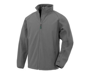 RESULT RS901M - Softshell homme en polyester recyclé Szary