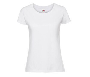 FRUIT OF THE LOOM SC200L - Ladies' T-shirt Biały