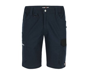 HEROCK HK024 - Multi-pocket shorts Granatowo/czarny