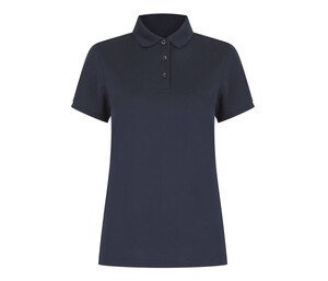 HENBURY HY466 - LADIES' RECYCLED POLYESTER POLO SHIRT Granatowy