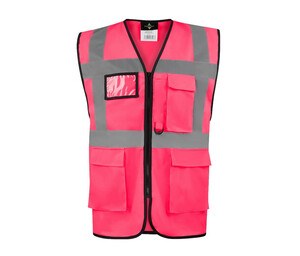 KORNTEX KX226 - COMFORT EXECUTIVE VEST HAMBURG Neonowy róż