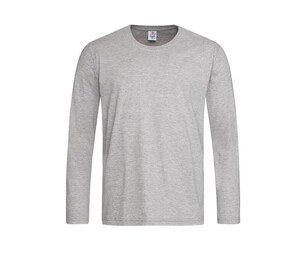 STEDMAN ST2500 - Long sleeve T-shirt for men Szarość wrzosu