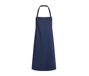 KARLOWSKY KYLS5 - Polycotton bib apron Granatowy