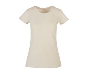 BUILD YOUR BRAND BYB012 - LADIES BASIC TEE Piaskowy