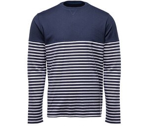 PEN DUICK PK201 - Long sleeve striped t-shirt Granatowo/biały