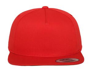 Classics 6007 - Klasyczna czapka Snapback 5-panelowa Red