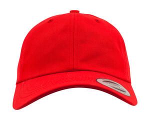 Classics 6245CM - Niskoprofilowa czapka Cotton Twill Red