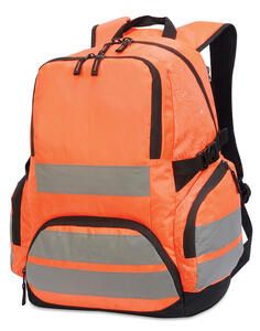 Shugon SH7702 - Plecak odblaskowy Hi-Vis London Hi-Vis Orange