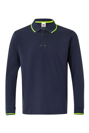 Velilla 105515 - LS TWO-TONE POLO