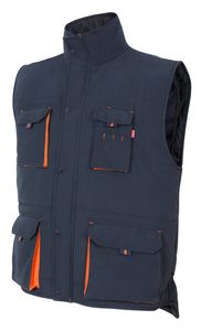 Velilla 205902 - TWO-TONE PADDED VEST