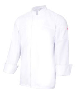 Velilla 405208S - LS STRETCH CHEF JACKET Biały