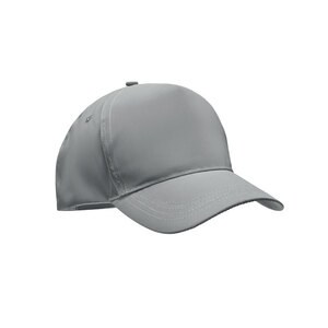 GiftRetail MO6982 - RAYS Odblaskowa czapka z daszkiem matt silver