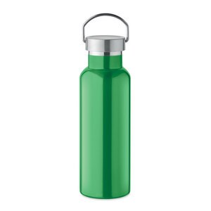 GiftRetail MO2107 - FLORENCE Butelka podwójna ścianka500 ml Zielony