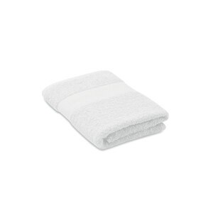 GiftRetail MO2258 - SERRY Ręcznik organiczny 50x30cm Biały