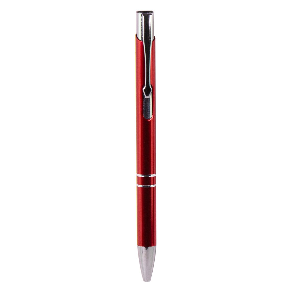 EgotierPro 29077RE - Długopis z recyklingowanego aluminium, dwa pierścienie STRIPE