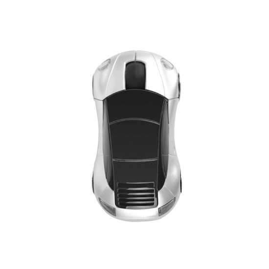EgotierPro 33575 - Bezprzewodowa mysz w kształcie samochodu, ABS CAR