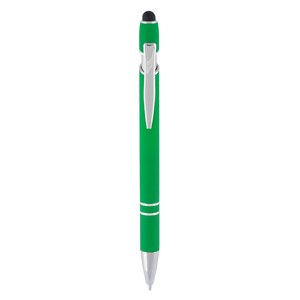 EgotierPro 37513 - Długopis aluminiowy z gumowym wykończeniem i wskaźnikiem EVEN VECESPED