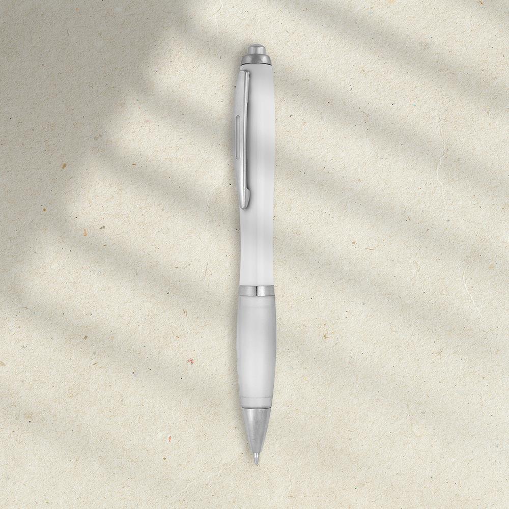 EgotierPro 38076 - Plastikowy długopis klasyczny w nowych kolorach BREXT