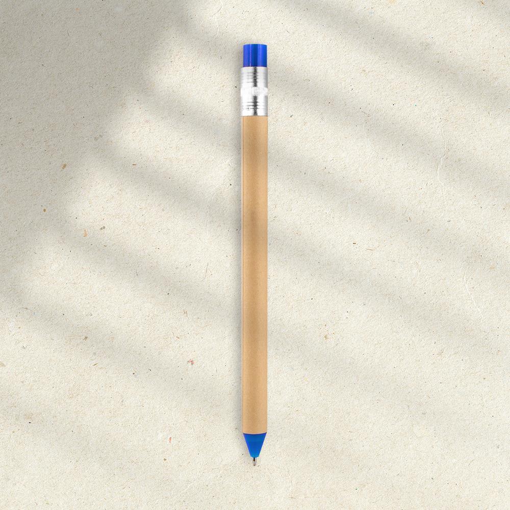 EgotierPro 38071 - Długopis z papieru i tektury w kształcie pióra LAPIZ