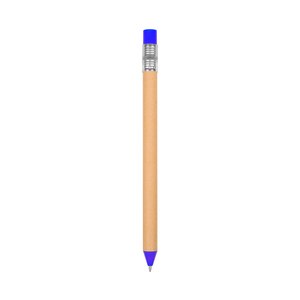 EgotierPro 38071 - Długopis z papieru i tektury w kształcie pióra LAPIZ Niebieski