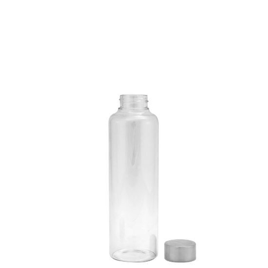 EgotierPro 39535 - Butelka z borokrzemowego szkła, kranek ze stali, 550 ml EAU