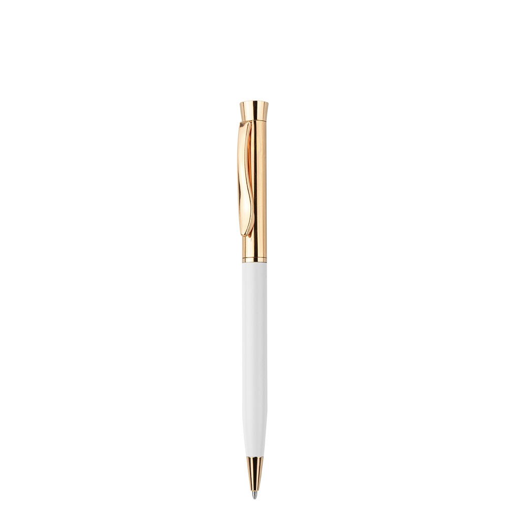 EgotierPro 39557 - Długopis aluminiowy z lakierowanym korpusem, metalowe części RICH