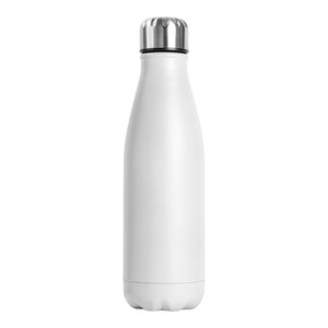 EgotierPro 50072 - Butelka ze stali nierdzewnej 304, 500 ml SEVEN Biały