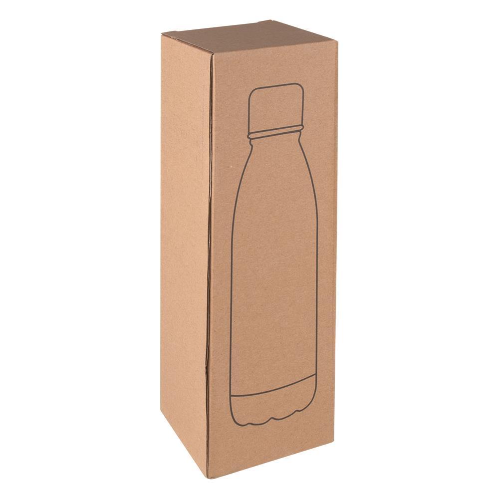 EgotierPro 50545 - Butelka ze stali nierdzewnej 500 ml, podwójne ścianki MILKSHAKE