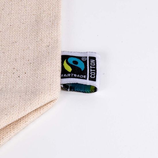 EgotierPro 52044 - Torba Fairtrade z Bawełny Naturalnej z Długimi Uchwytami CLIFF