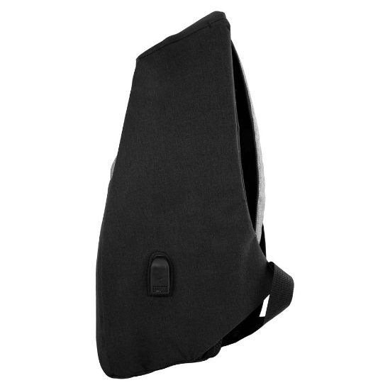 EgotierPro 52072 - Plecak antykradzieżowy z USB, kieszeń na laptopa TACKLE