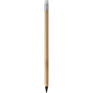 EgotierPro 53046 - Długotrwały ołówek bambusowy z gumką INFINITE Naturalny