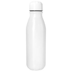 EgotierPro 53515 - Butelka z Recyklingowanego Aluminium 550ml TAMBO Biały