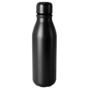 EgotierPro 53515 - Butelka z Recyklingowanego Aluminium 550ml TAMBO Czarny