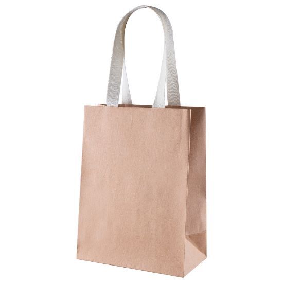 EgotierPro 53576 - Mała, luksusowa torba prezentowa z uchwytami bawełnianymi, Certyfikat FSC LITT