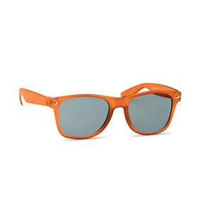 GiftRetail MO6531 - MACUSA Okulary przeciwsłoneczne RPET transparent orange