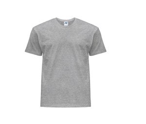 JHK JK145 - T-shirt Madrid dla mężczyzn z okrągłym dekoltem Grey Melange