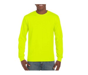 Gildan GN186 - koszulka męska Ultra-T z długim rękawem Bezpieczna zieleń