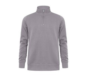PROMODORO PM5052 - Sweter z zamkiem 1/4 new light grey