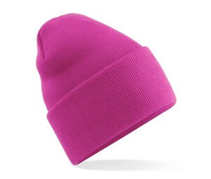 BEECHFIELD BF40R - ORIGINAL DEEP CUFFED BEANIE Fuksjowy