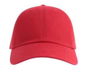 ATLANTIS HEADWEAR AT254 - 6-panel czapka bejsbolowa Kardynałowa czerwień