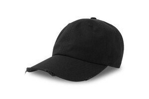 ATLANTIS HEADWEAR AT255 - Stara czapka baseballowa Black