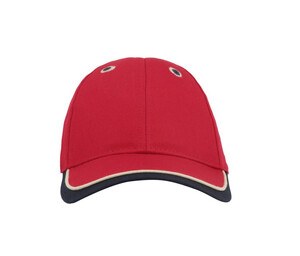 ATLANTIS HEADWEAR AT274 - 5-panel czapka bejsbolowa Czerwony/ Granatowy