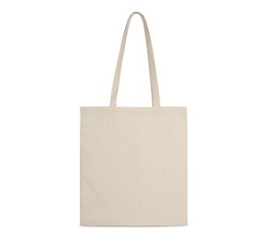 Kimood KI3223 - Tote bag with long handle Naturalny