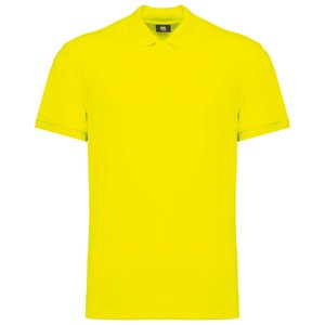 WK. Designed To Work WK208 - Unisex eco-friendly polycotton poloshirt Fluorescencyjny żółty