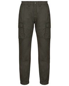 WK. Designed To Work WK711 - Unisex trousers with elasticated bottom leg Ciemne Khaki